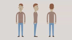 TE-man vector illustrations