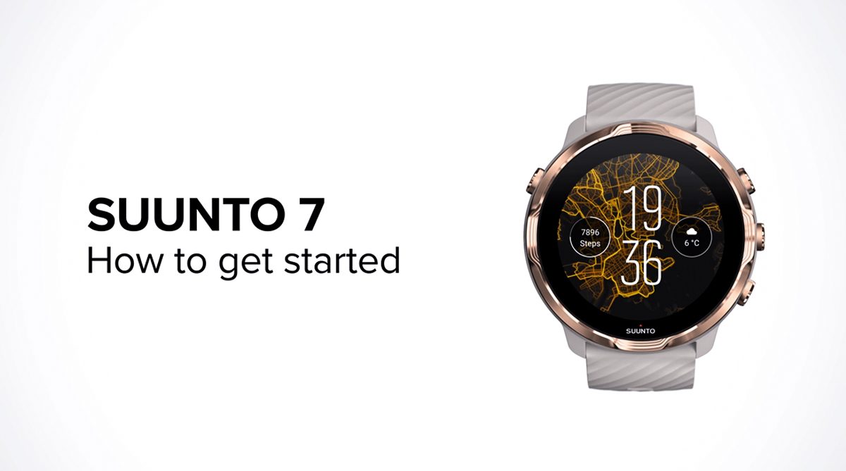 Suunto How-to animations for the new Suunto 7